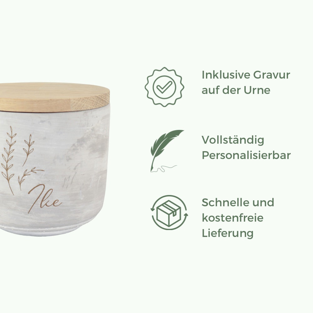 Keramische urn 