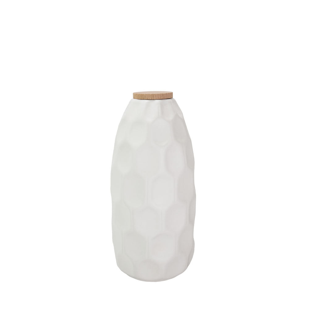 Keramische urn „White Structure“